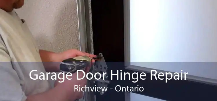 Garage Door Hinge Repair Richview - Ontario