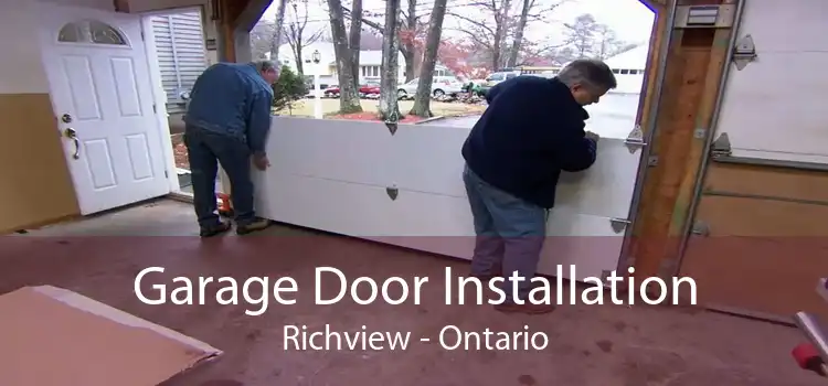 Garage Door Installation Richview - Ontario