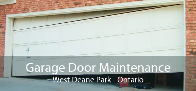 Garage Door Maintenance West Deane Park - Ontario