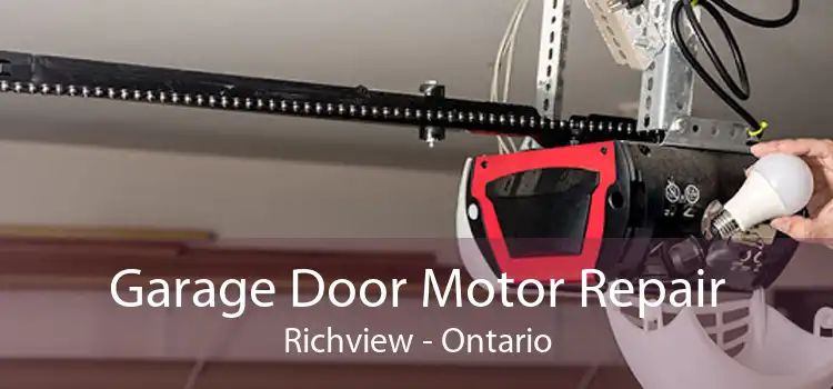Garage Door Motor Repair Richview - Ontario