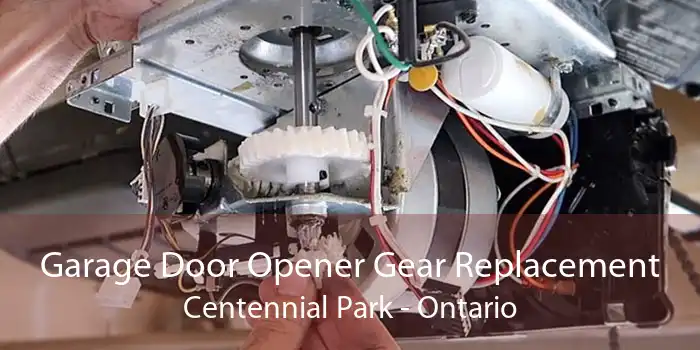 Garage Door Opener Gear Replacement Centennial Park - Ontario