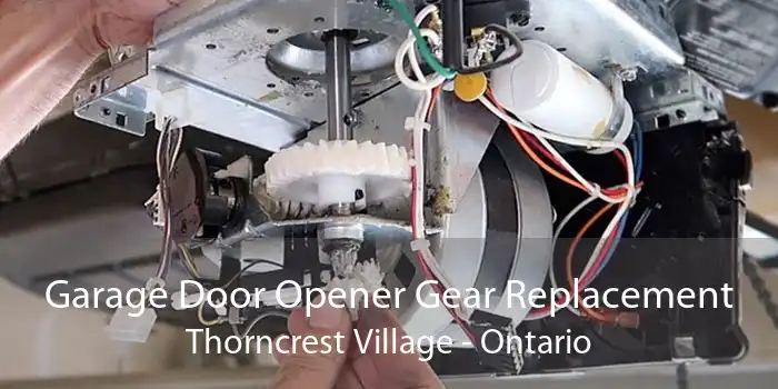 Garage Door Opener Gear Replacement Thorncrest Village - Ontario