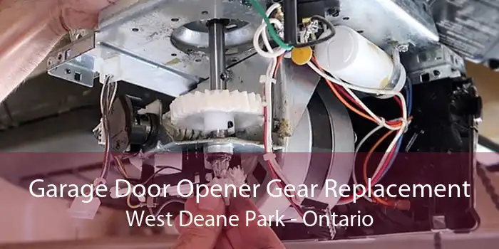 Garage Door Opener Gear Replacement West Deane Park - Ontario