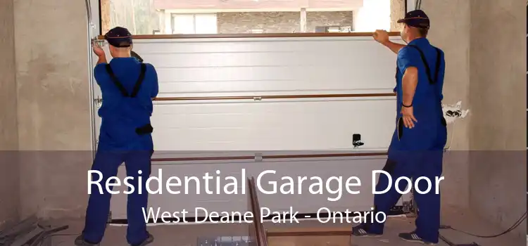 Residential Garage Door West Deane Park - Ontario