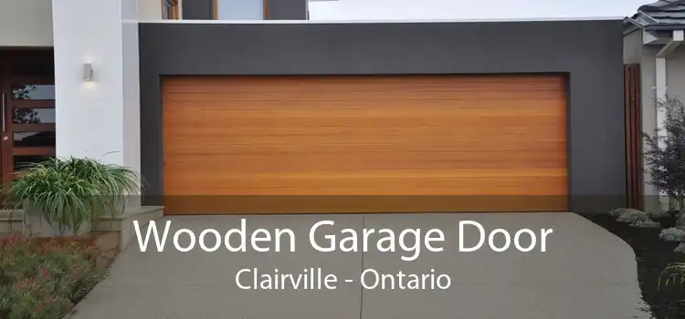 Wooden Garage Door Clairville - Ontario