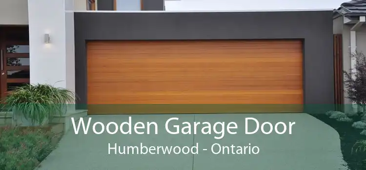 Wooden Garage Door Humberwood - Ontario
