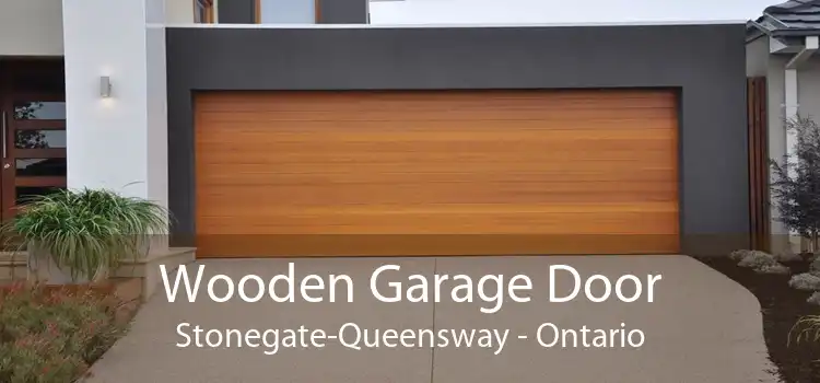 Wooden Garage Door Stonegate-Queensway - Ontario